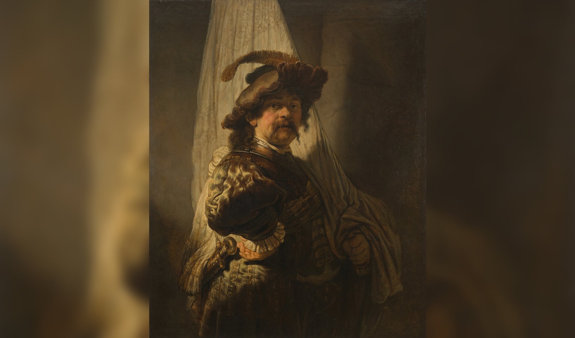 De Vaandeldrager van Rembrandt.