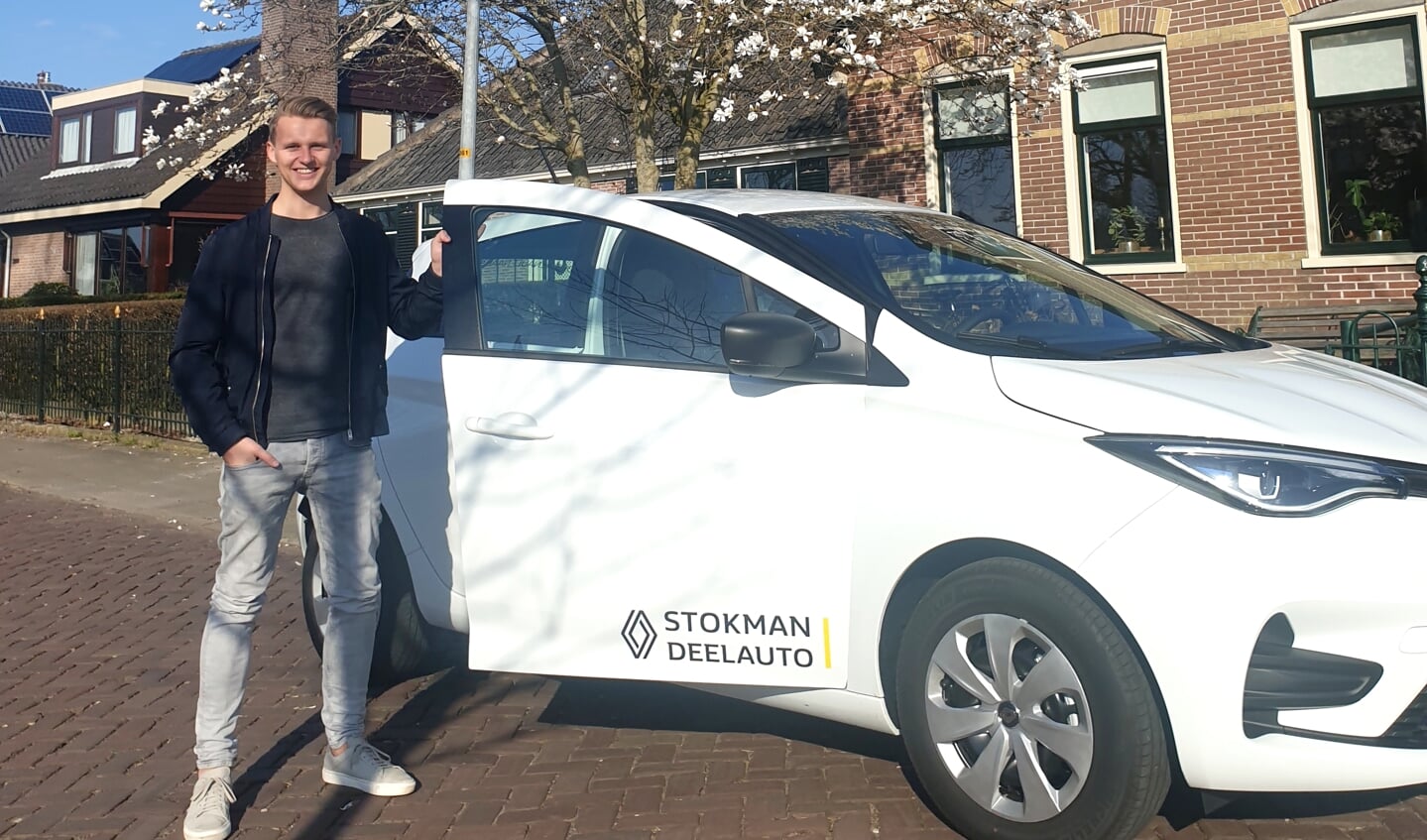 Student Bob van Tol onderzoekt de vraag naar elektrische deelauto's in de kop van Noord-Holland.