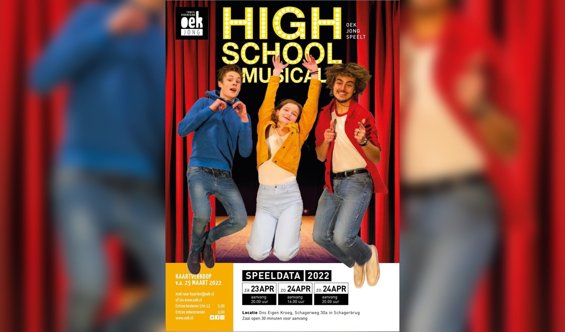 Kom ook naar High School Musical OEK.