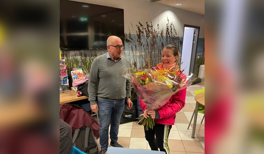 Bloemen voor Marian.