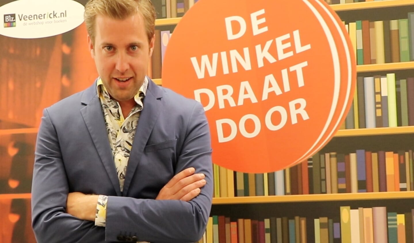 Joris Koek kan zo maar boekverkoper van het jaar zijn.