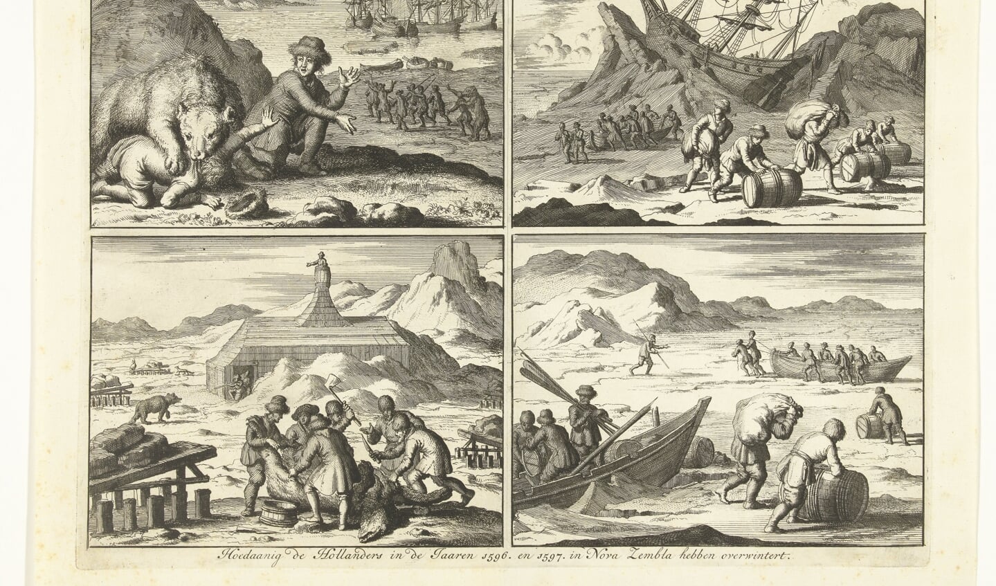Overwintering op Nova Zembla, 1596-1597.