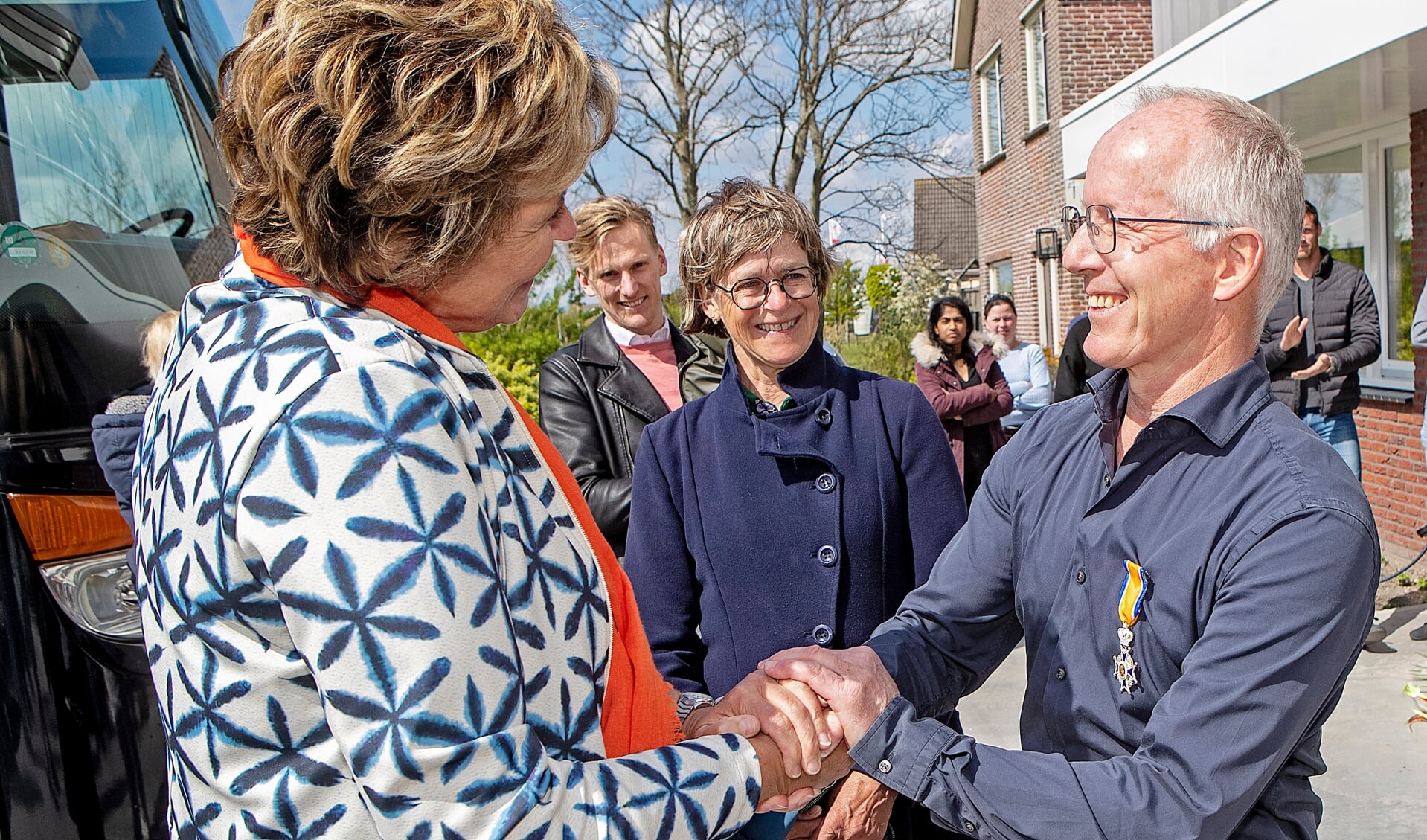 De heer Theo Wever is nu Ridder in de Orde van Oranje Nassau.