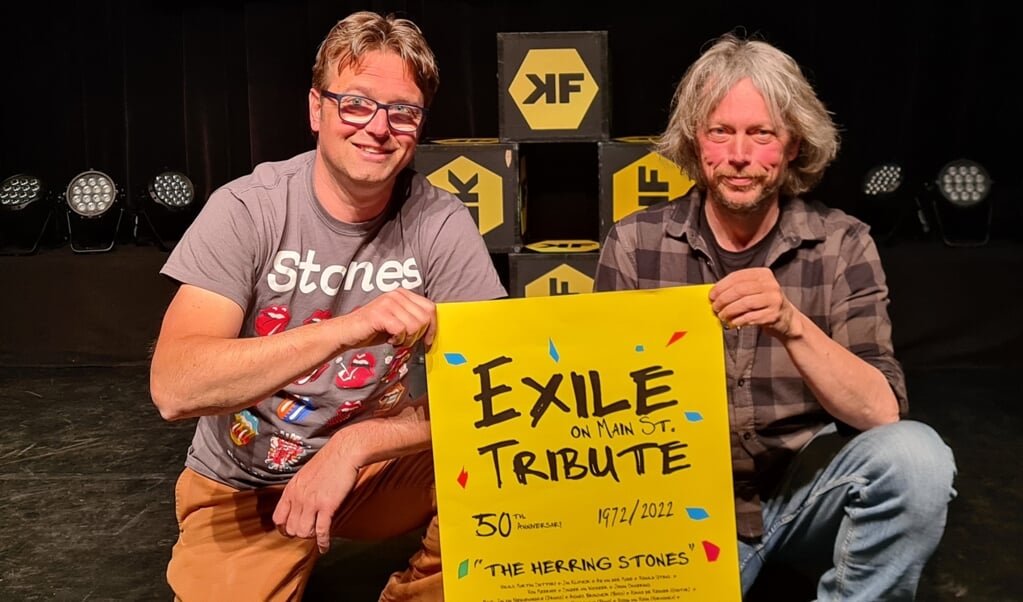 Jasper Robbemond en Jan den Boer organiseren een concert voor het vijftigjarig bestaan van de LP Exile on Main St.