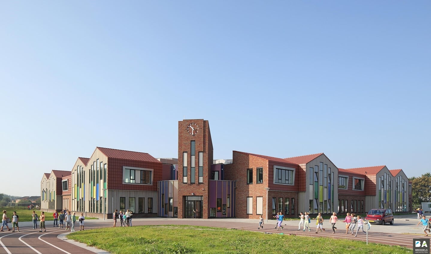 Basisschool de Hoge Ven in Warmenhuizen maakt kans op een Verkeersplein