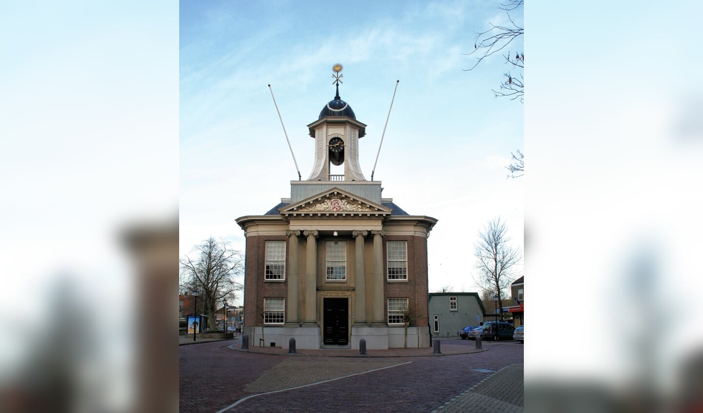 Volop reuring rond 't Regthuys.
