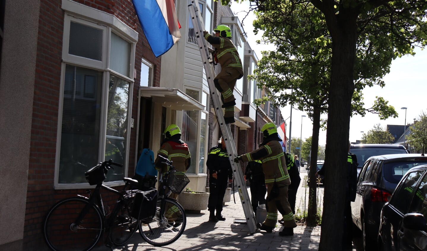 Brand in Den Helder