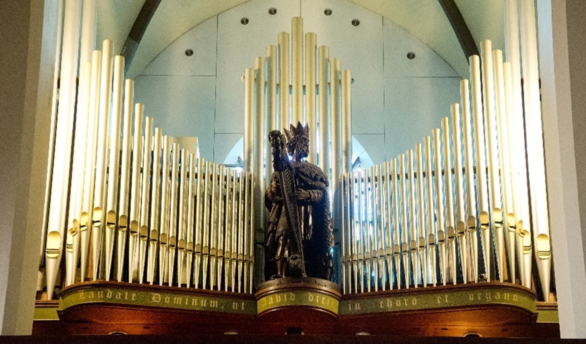 Het David-orgel van de Pancratiuskerk.