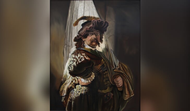 Jan Hilgersons versie van Rembrandts Vaandeldrager
