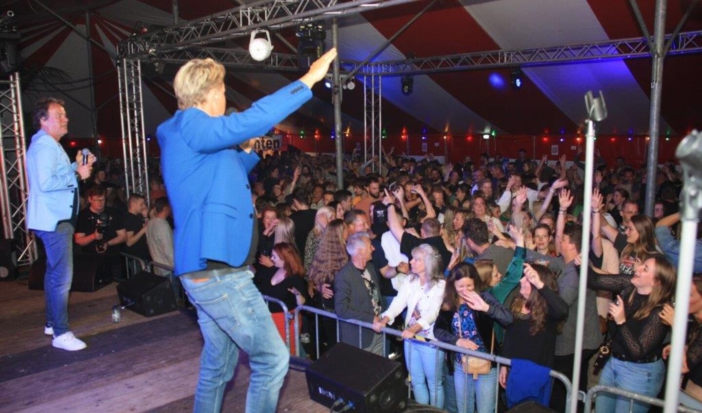 Het was weer feest de tent bij MSV.