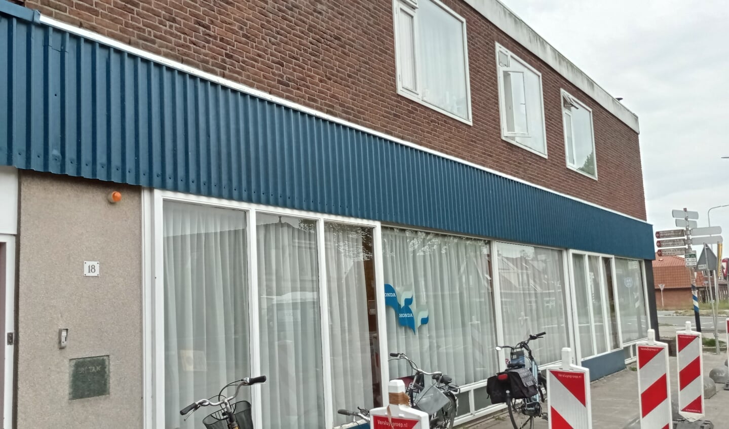 Het complex waar de Oekraïense vluchtelingen in verblijven