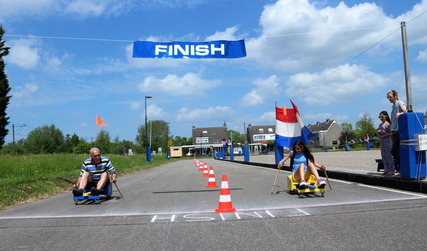 IJsclub omweg denkt erover na om een traditie te maken van de priksleewedstrijden.