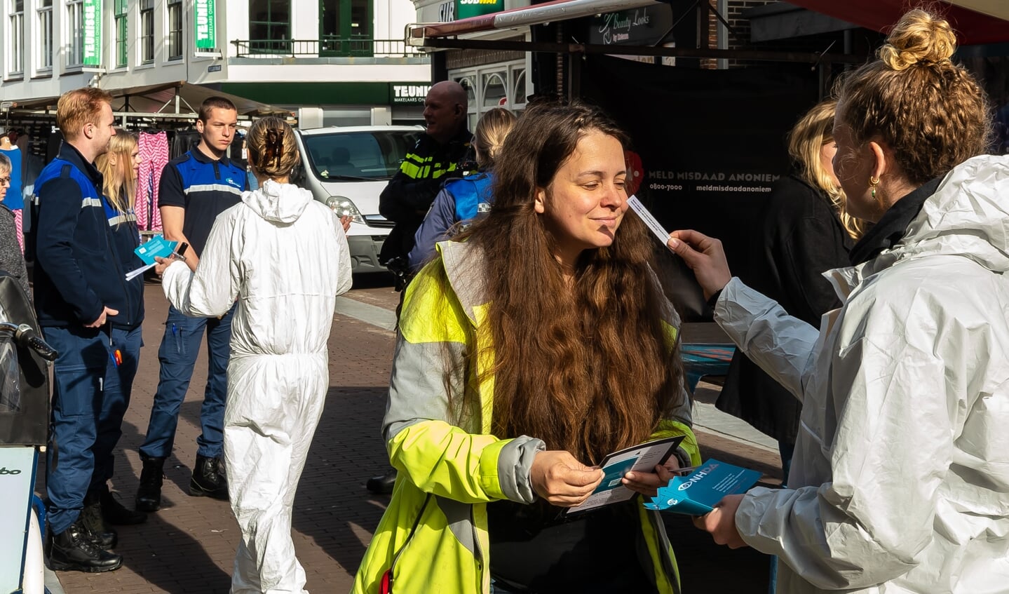 Vorige maand konden bezoekers van de markt in Purmerend kennismaken met 'xtacy'.