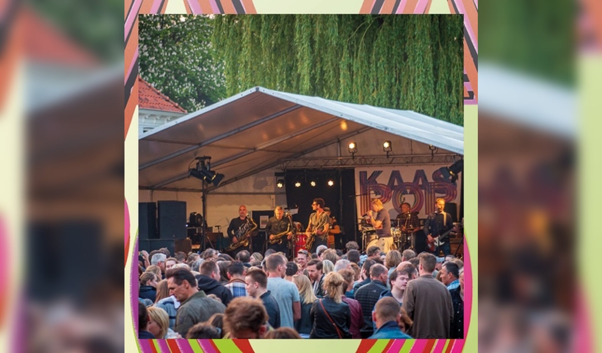 "We krijgen eindelijk weer een echt Kaaspop festival met bands en publiek!” 