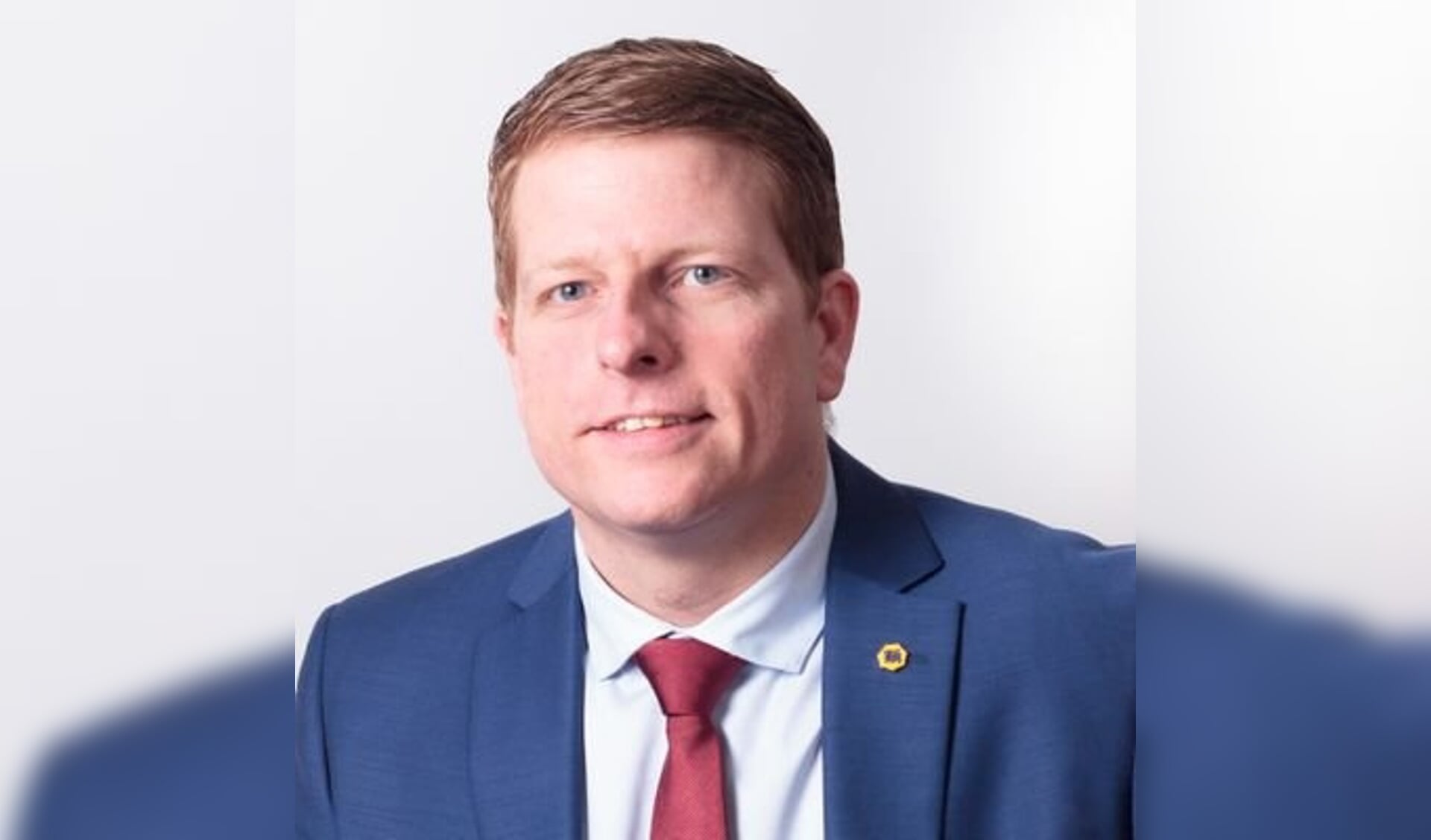 Vincent Buis, nieuwe wethouder in Opmeer.