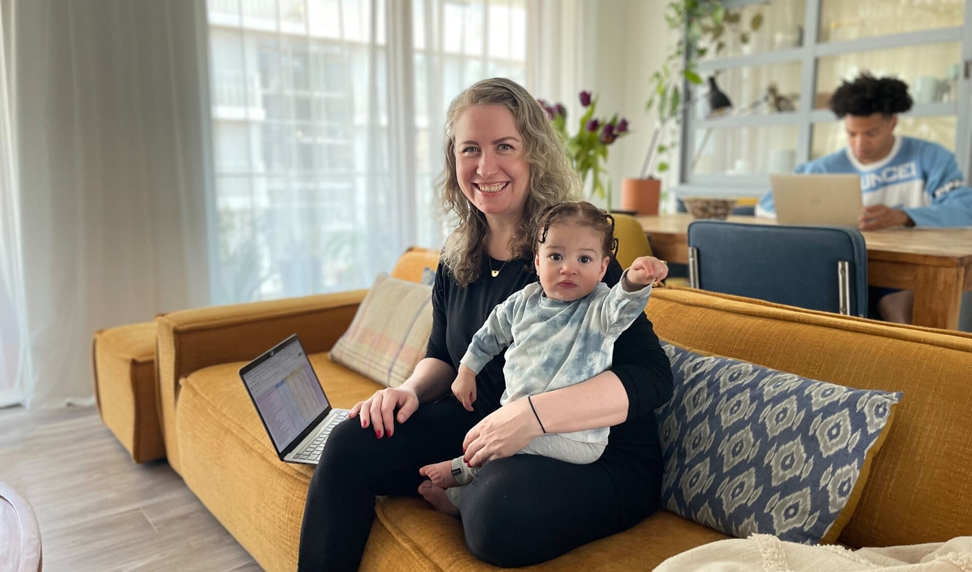 Emma Morrison, moeder van George én haar andere 'baby': online marketingbureau DGTLbase. 
