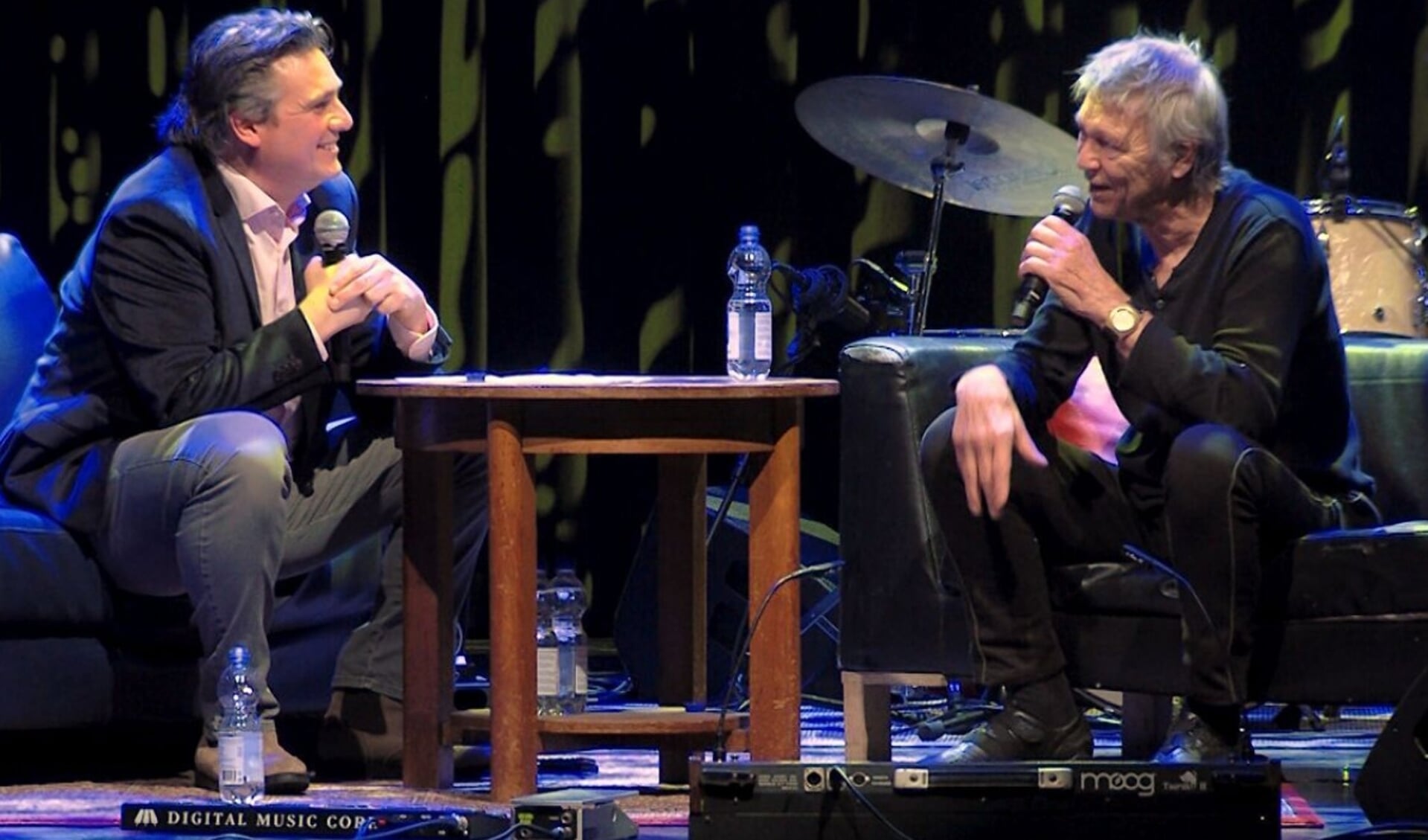 Vorig jaar interviewde popjournalist Martin Kuiper, Golden Earring lid Rinus Gerritsen.