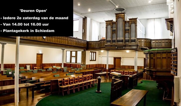 Open huis Plantagekerk Schiedam