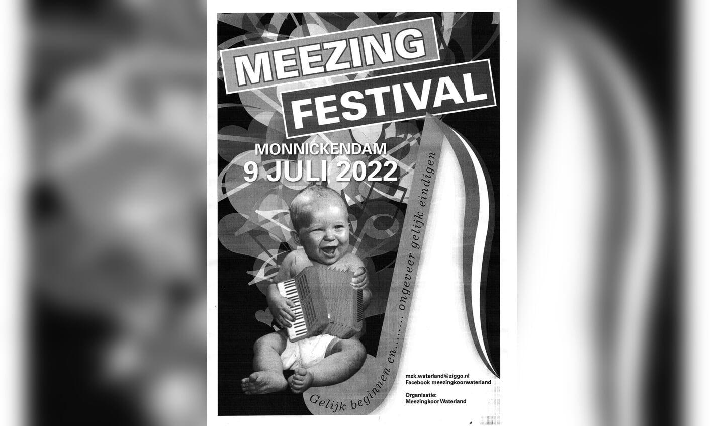 Alweer de 18e editie van het Meezingfestival.