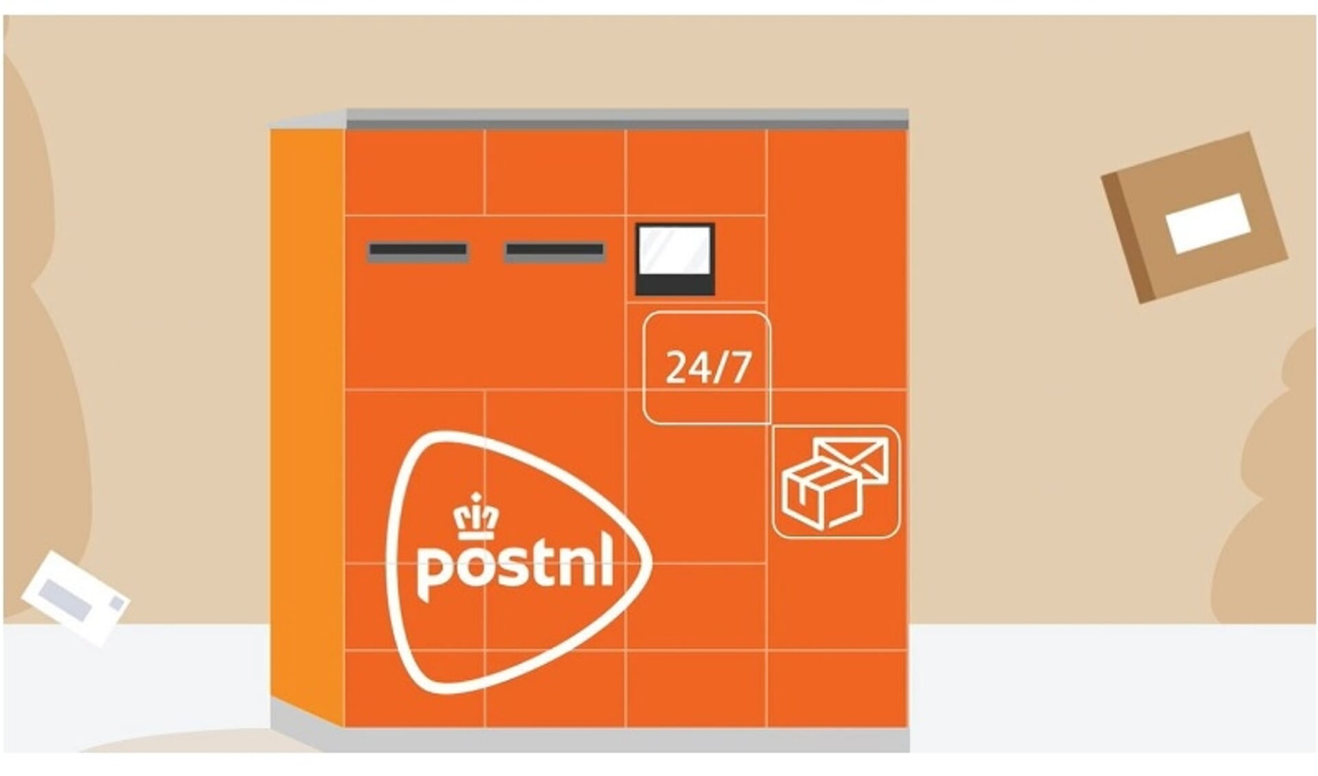 Schiedam heeft sinds vrijdag 24 juni een Pakketautomaat van PostNL.