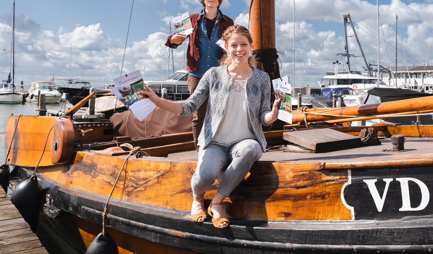 Marlies Bel, Club en Buurthuiswerk Edam-Volendam en Frank Bond: projectleider Oude Meesters.