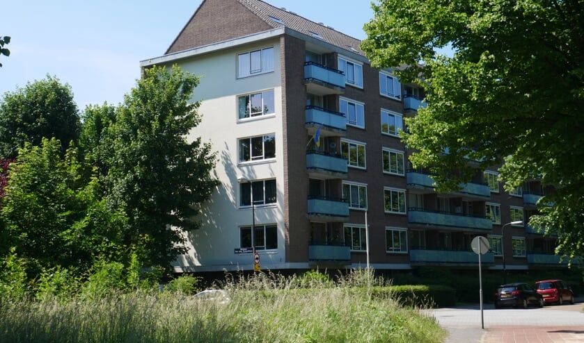 Het appartementencomplex van Arie, Jan en Aad aan de Generaal Spoorlaan.