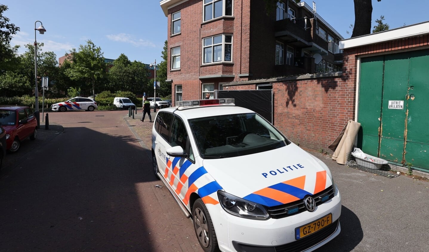 Overleden man in tuin aan de Laakkade
