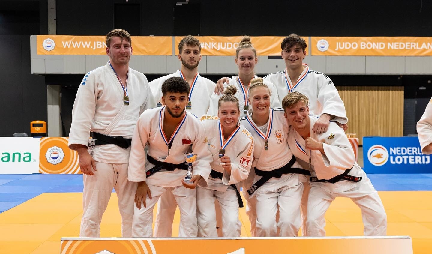 Blij met de nationale titel!