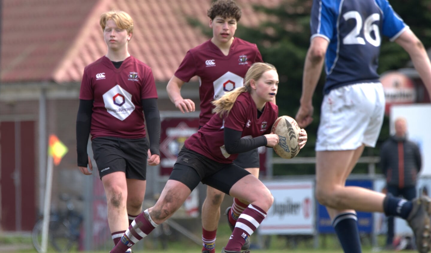 De jeugdafdeling is een belangrijk onderdeel van de de rugbyvereniging.