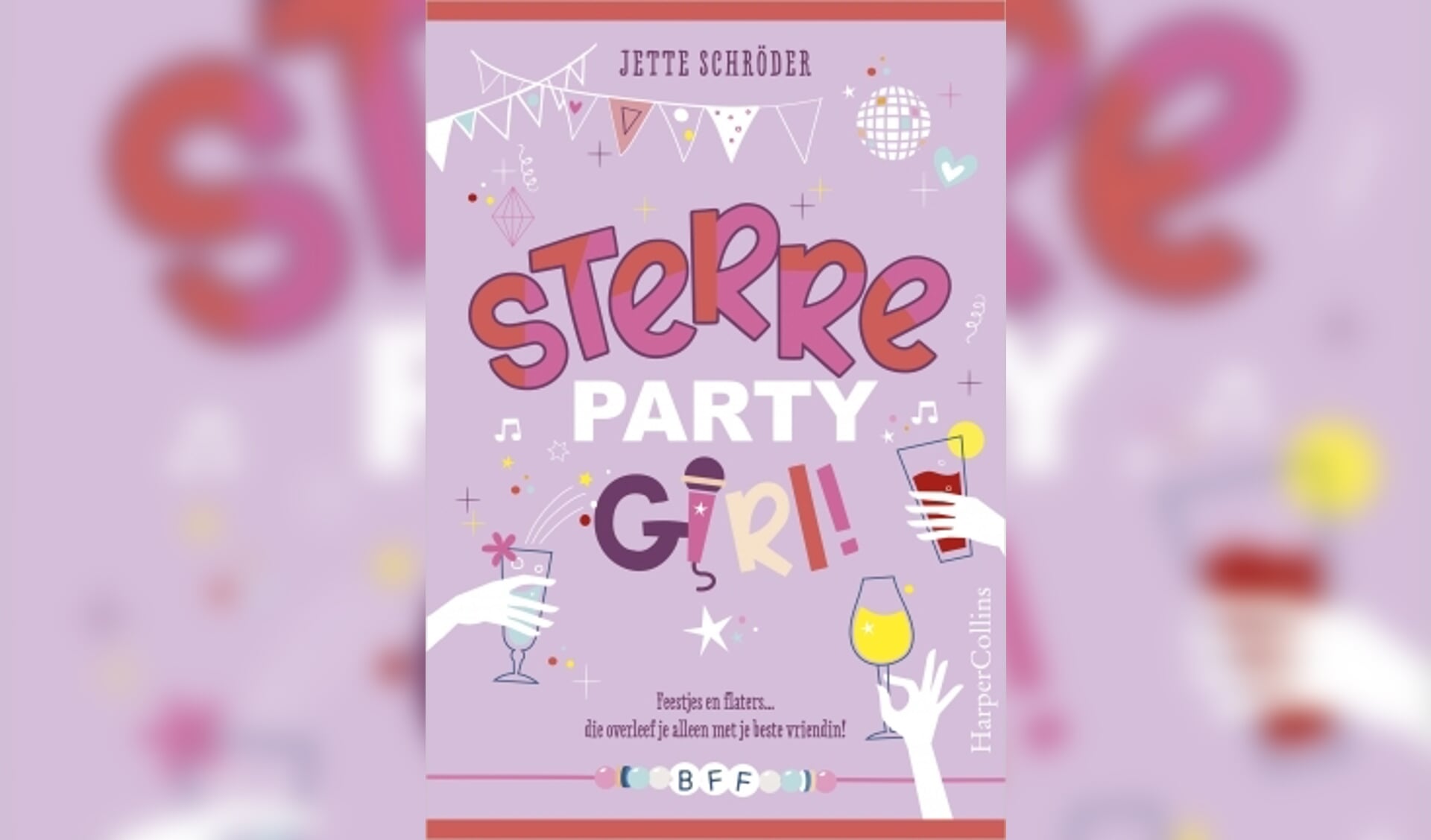 Boek van Jette Schroder, Sterre Partygirl.