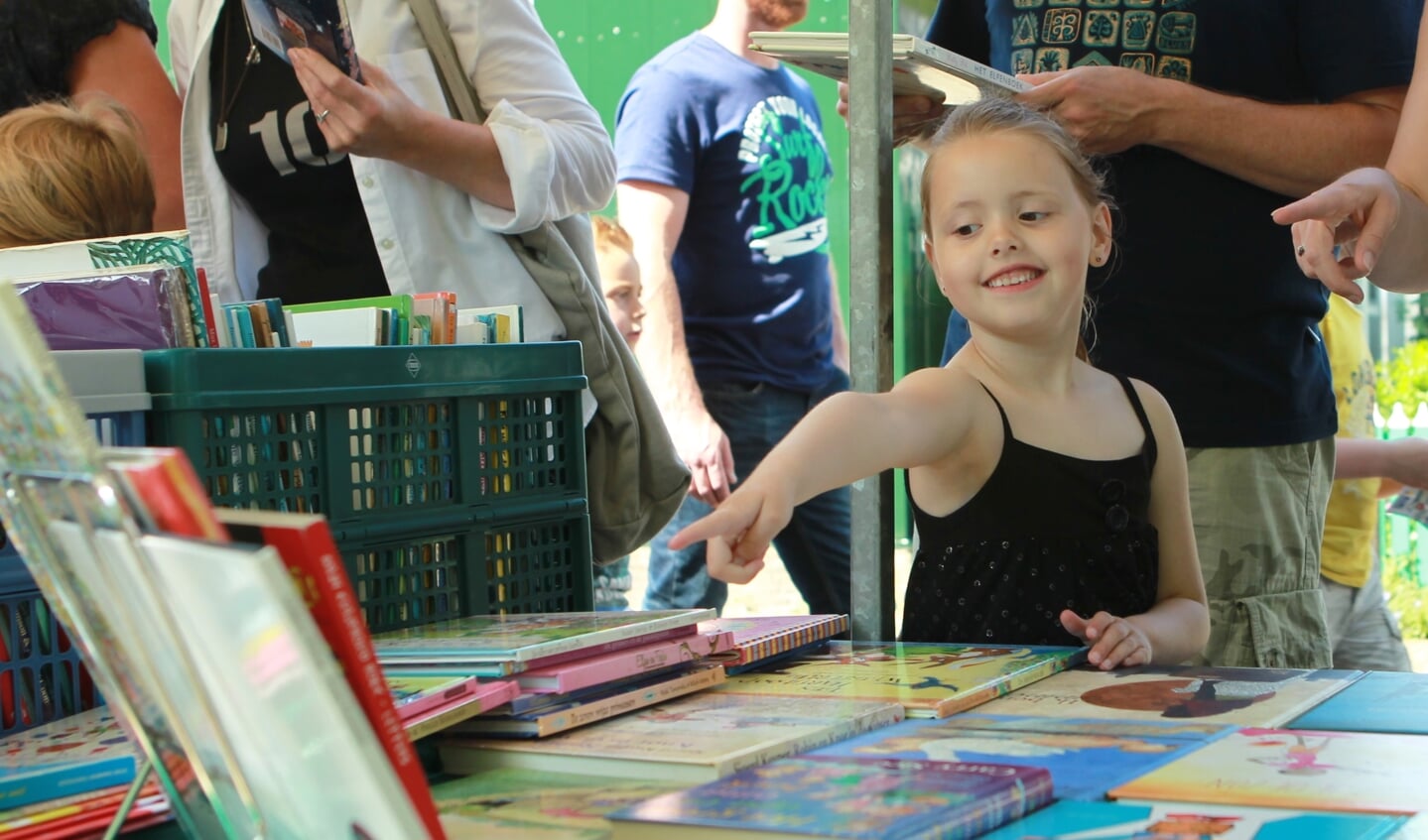 Er is van alles te doen tijdens de Zaanse Kinderboekenmarkt.
