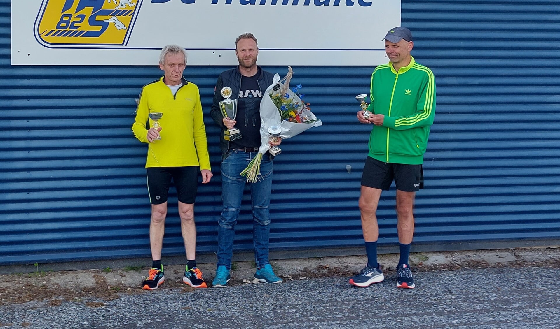 Martijn Berkhout won de wisselbeker.