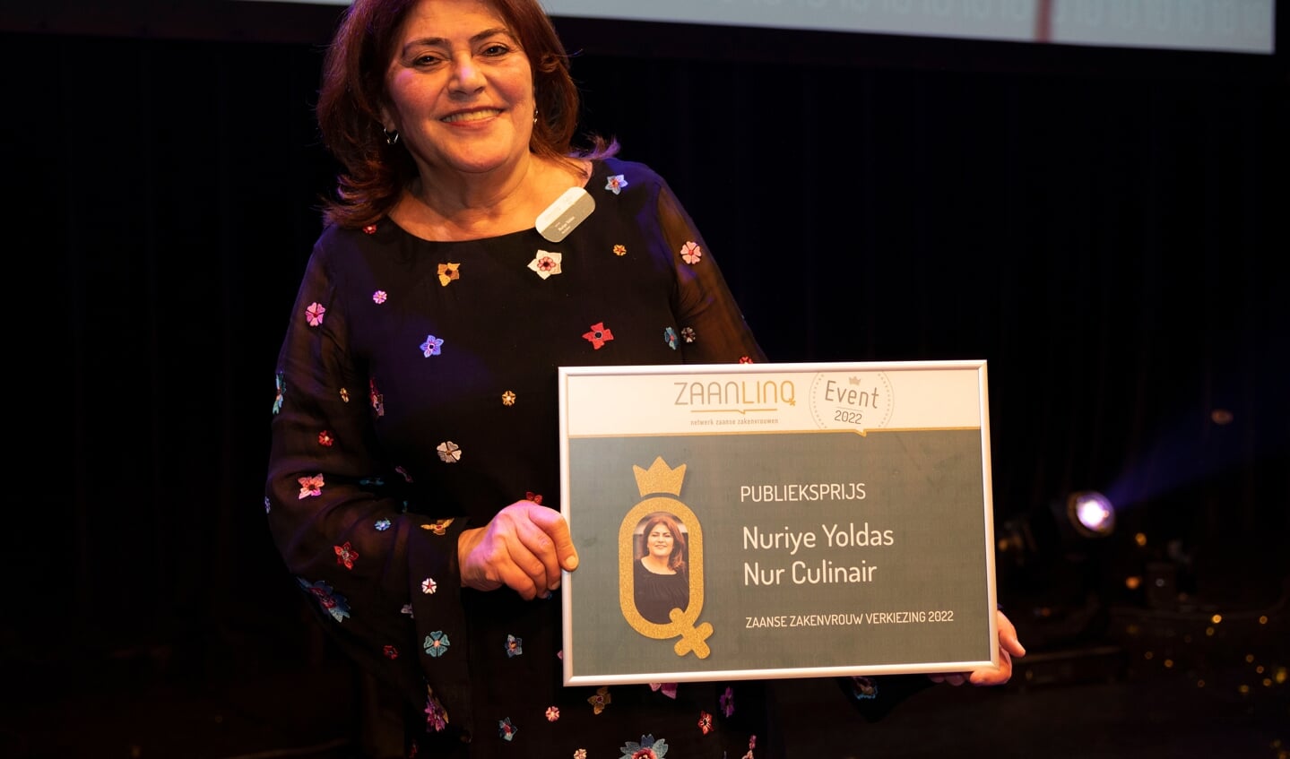 De publieksprijs werd gewonnen door Nuriye Yoldas van Nur Culinair.  
