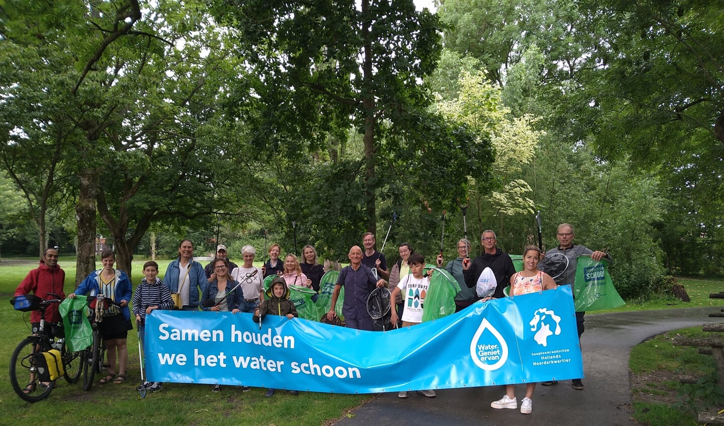 Samen houden we het water schoon!