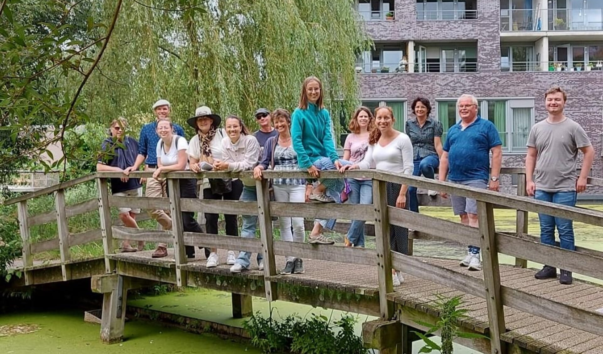 De wandeling voert weer naar mooie plekken in Schalkwijk.