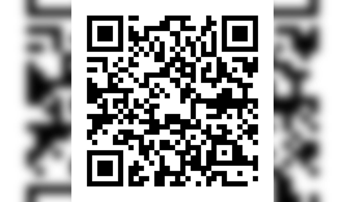 Scan deze code om het goede doel te steunen!