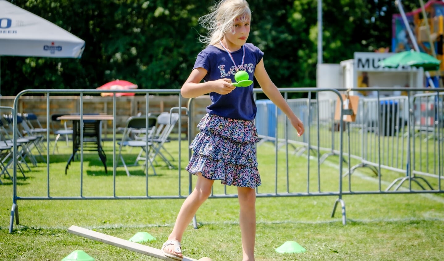 Wegens succes kunnen kinderen dit jaar ook weer meedoen aan de Kinderspelen tijdens ’t Kruis Bruist.