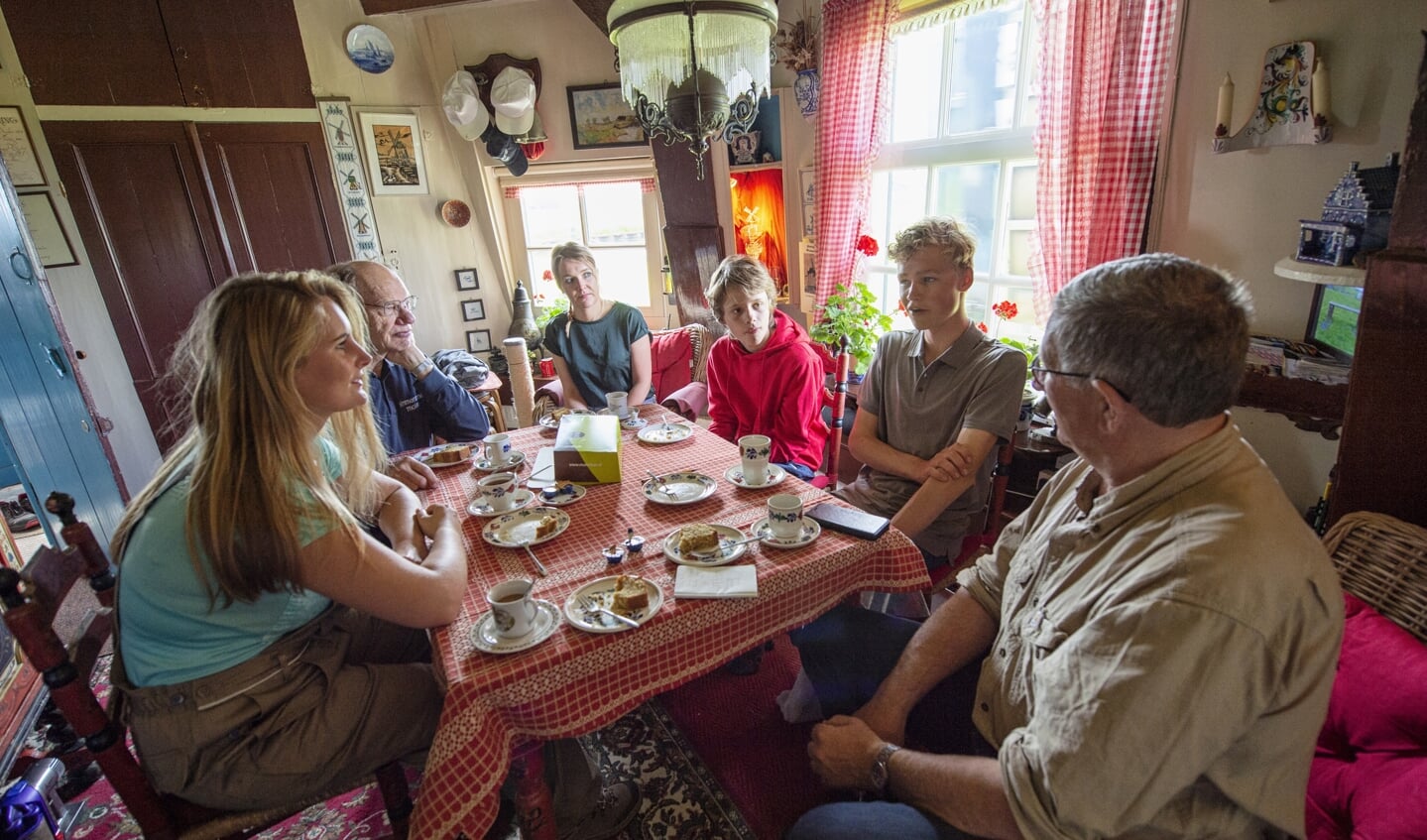 Nico Papineau Salm, voorzitter van De Hollandsche Molen, sprak met jonge molenaars in opleiding en molenliefhebbers over de toekomst van het molenaarsambacht.