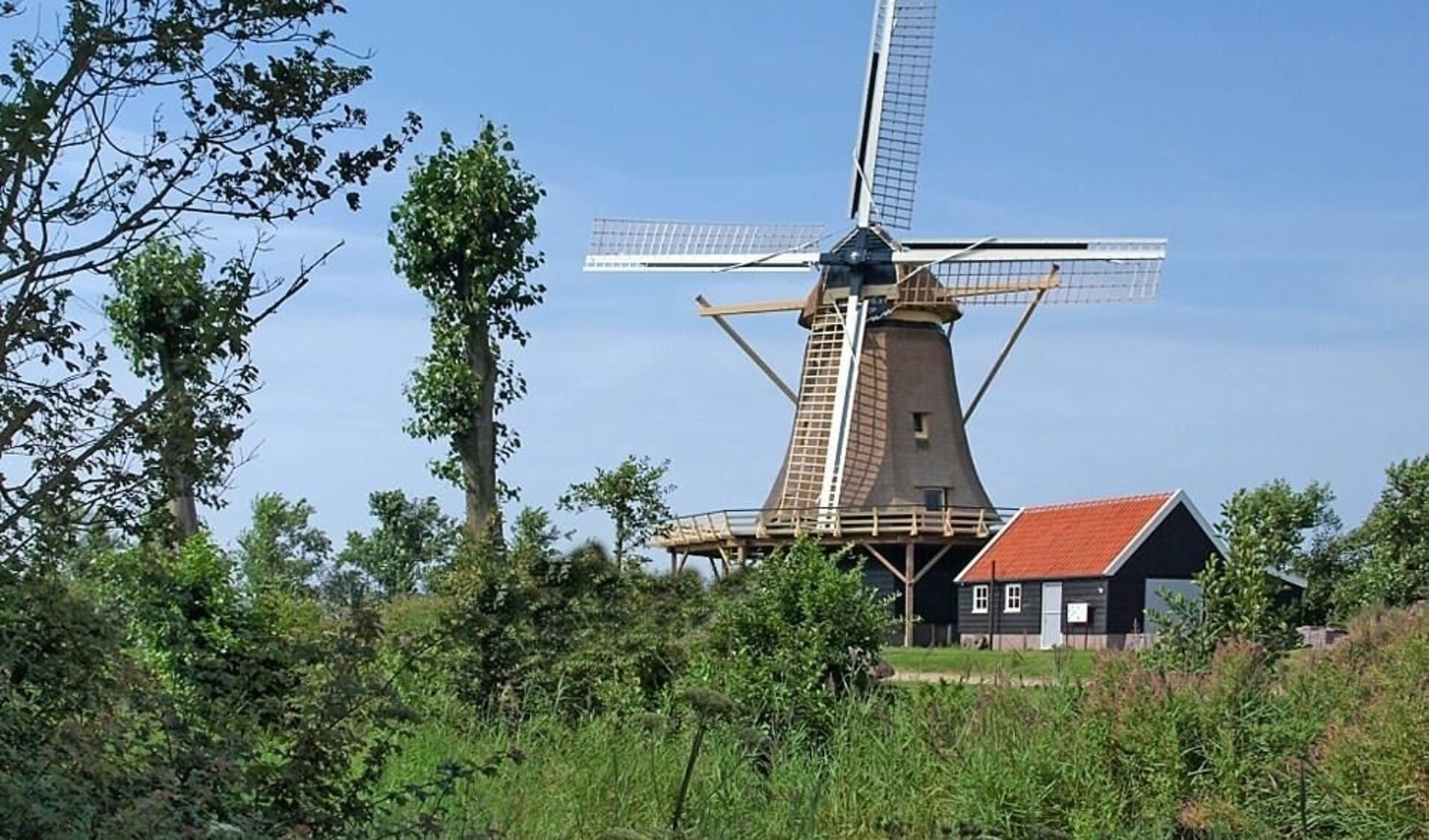 Korenmolen in 't Zand.