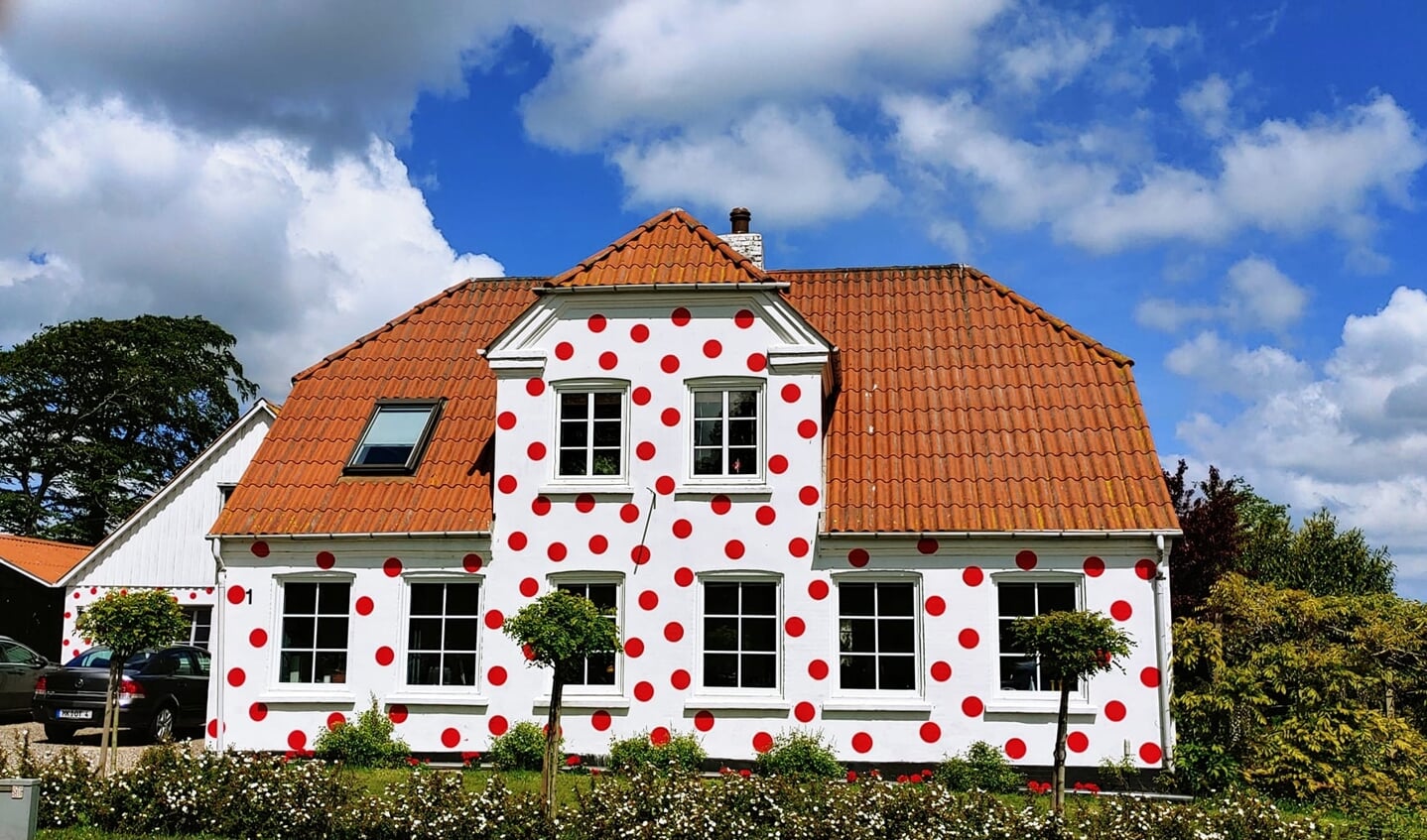 Het huis in Diernaes.