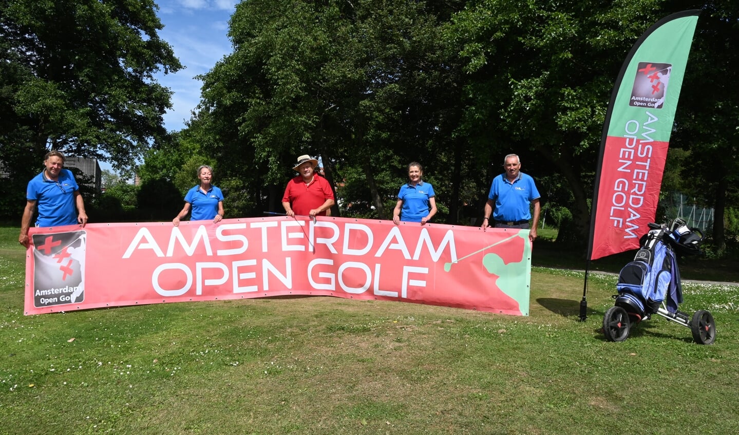 De organisatie van de Amsterdam Open Golf.