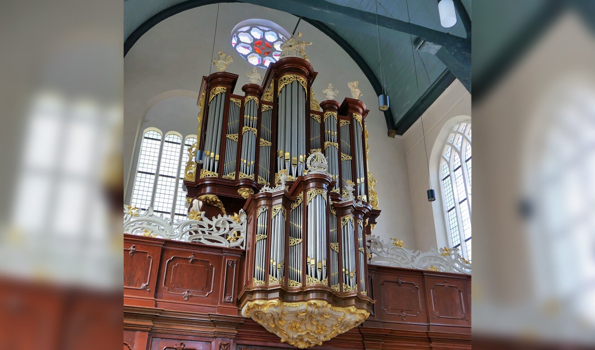 Het orgel in de Oosterkerk in Hoorn