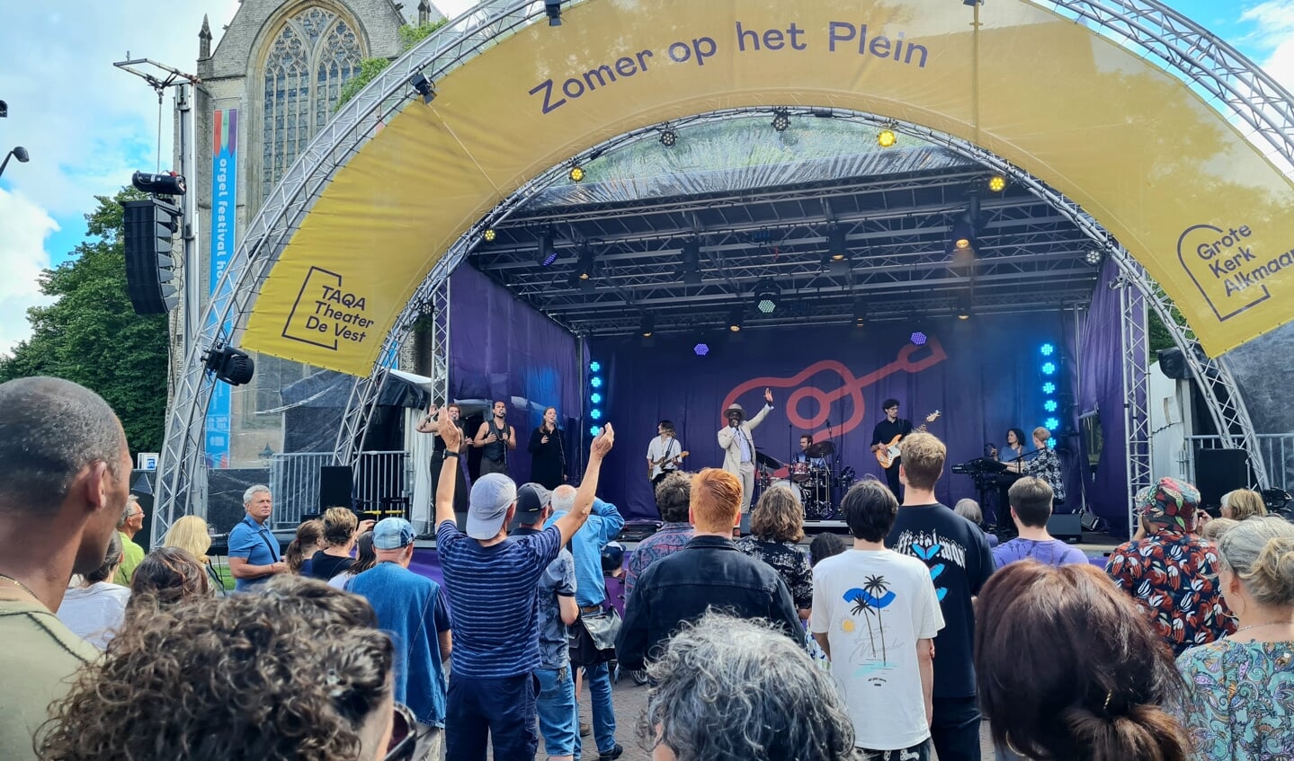 Steffen Morrison in actie.
