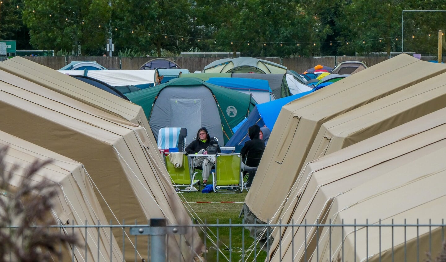 In Zandvoort waren vorig jaar geen incidenten op de camping langs het circuit. Ook dit jaar zijn er volop toezichthouders aanwezig.