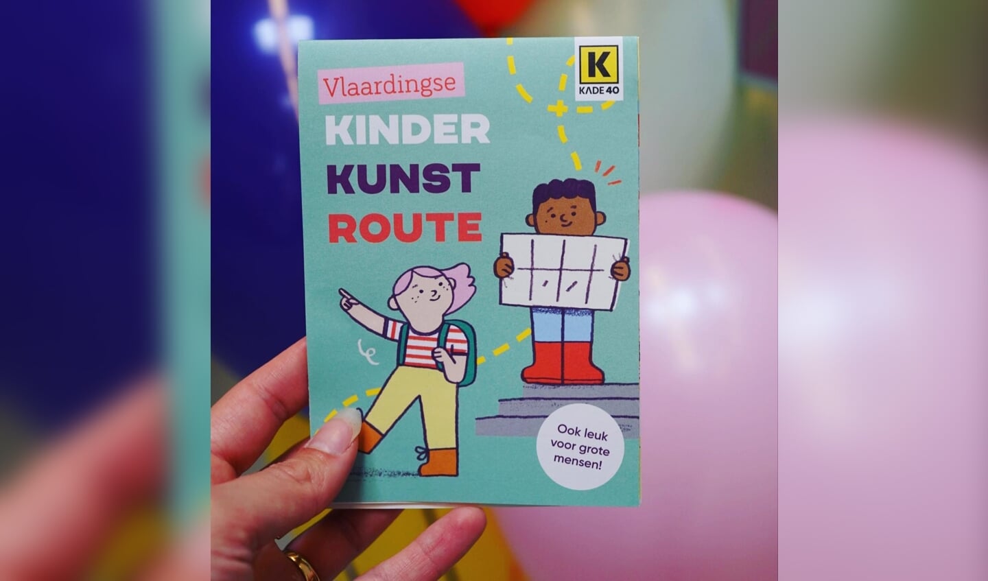KADE40 heeft voor alle kinderen een tasje vol kunst klaarliggen bij Museum Vlaardingen.
