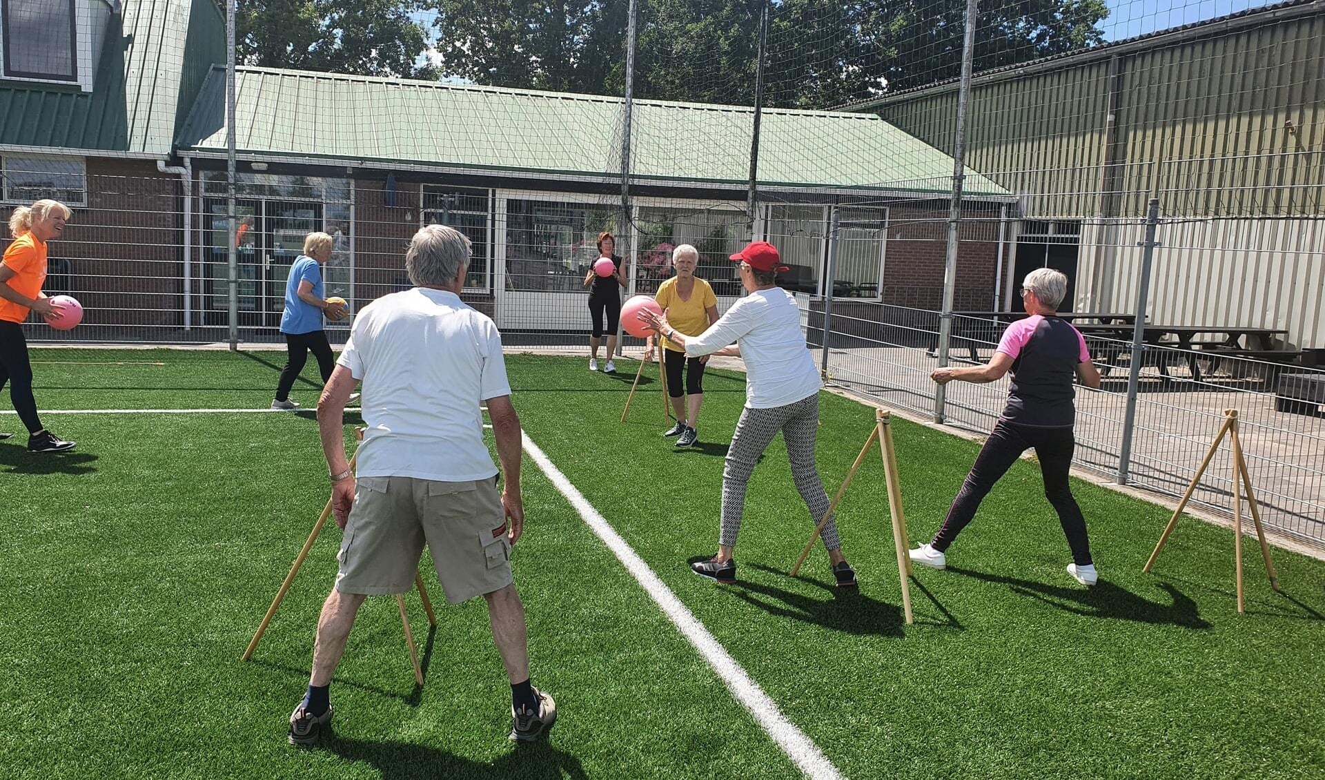 Sport, spel en elkaar ontmoeten voor ouderen, bij de Derde Helft.