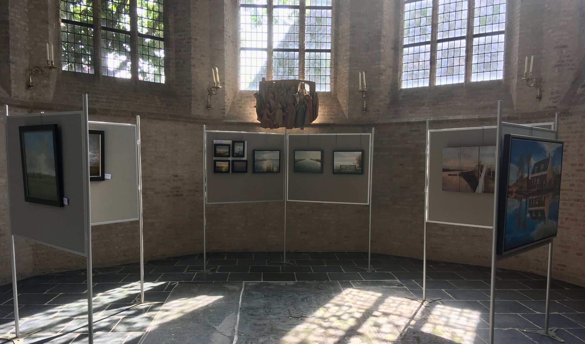 De expositie heeft als thema ‘Landschap en Erfgoed’. 