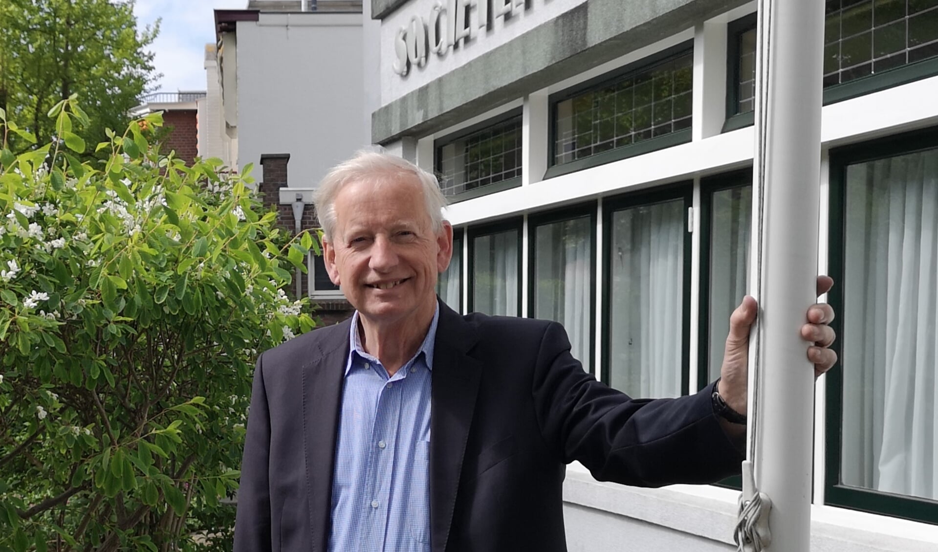 Voorzitter Joris Al verheugt zich op het komende bridgeseizoen. “De deur staat open voor nieuwe leden.”