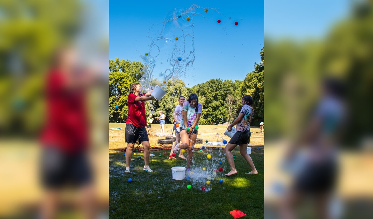 Ruim 160 kinderen per dag genieten nog tot vrijdag 19 augustus van de activiteiten, de zon en de gezelligheid.