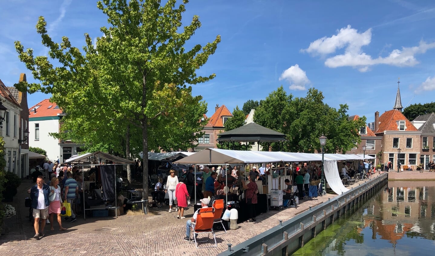 Ervaar het vakantiegevoel tijdens de Kunstmarkt in Spaarndam.